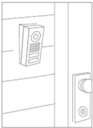 DoorBird D1100E - Nur bei D1101V und D1102V! - 1