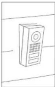 DoorBird D1100E - DETERMINING THE ASSEMBLY LOCATION - 2
