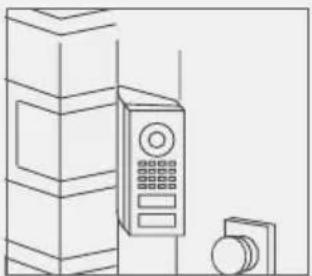 DoorBird D1100E - Solo con D1101V y D1102V - 2