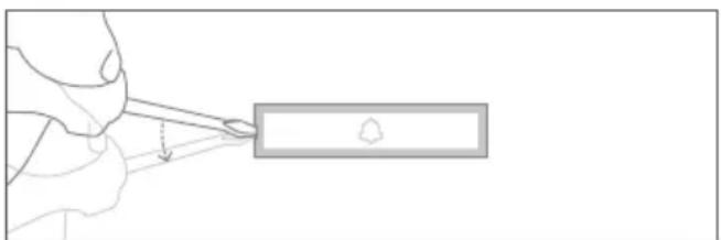 DoorBird D1100E - CHANGING THE LABEL OF A CALL BUTTON NAMEPLATE - 1