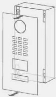 DoorBird MTM56A - RIMUOVERE L'ALLOGGIAMENTO (SOLO PER ORDINI VIA CONFIGURATORE DOORBIRD) - 4