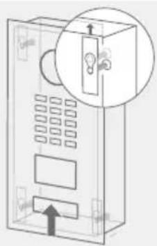 DoorBird MTM56A - GEHÄUSE ENTFERNEN (NUR BEI BESTELLUNGEN IM DOORBIRD KONFIGURATOR) - 3