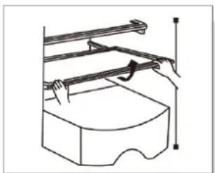 BEKO GNO43622XPN - Méthode de démontage et de montage d'un accessoire - 1