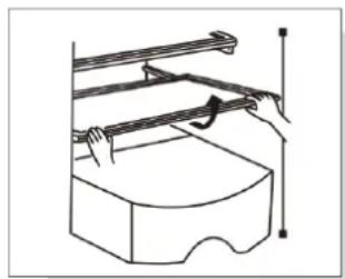 BEKO GNO43622XPN - Metodo di smontaggio e montaggio degli accessori - 1