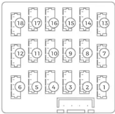 DoorBird MTM14E - CONEXIÓN DE LOS BOTONES DE LLAMADA AL MÓDULO MULTI FAMILIAR - 2