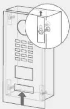 DoorBird MTM14E - MONTAJE DEL PANEL FRONTAL - 3