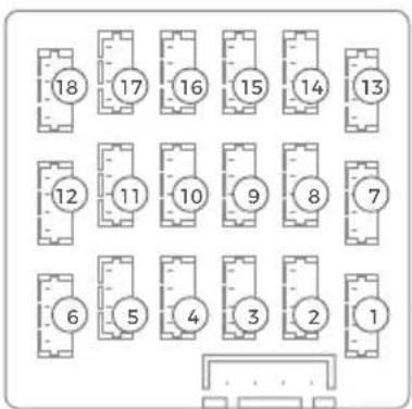 DoorBird MTM14E - CONNECTER LES BOUTONS D'APPEL AU MODULE MULTI-RÉSIDENTIEL - 2