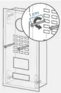 DoorBird D2100E - RIMUOVERE L'ALLOGGIAMENTO (SOLO PER ORDINI VIA CONFIGURATORE DOORBIRD) - 2