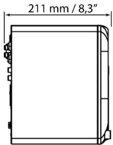 MACKIE CR8BT - CR4.5BT Dimensions - 2
