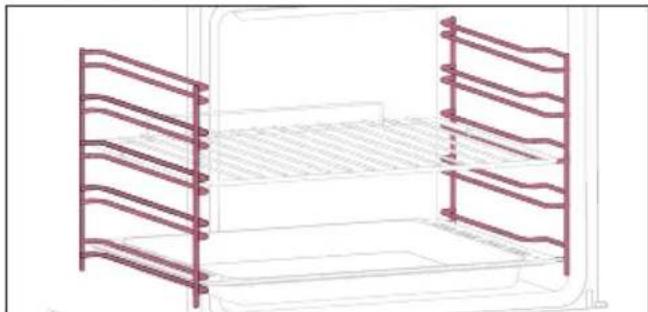 ROSIERES RO6 S5B3LYTB - Grilles laterales (si presente*) - 1