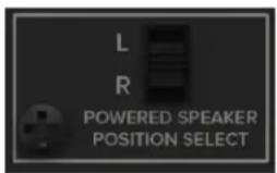 MACKIE CR3.5 - Sélecteur Powered Speaker Position Select - 1