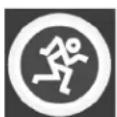 MACKIE CR3.5 - Logo de l'Homme qui Court / LED - 1