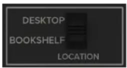 MACKIE CR3.5 - Sélecteur Location - 1