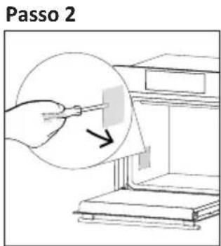 ROSIERES RO6 M5B3LYTB - Sostituzione della lampadina laterale: - 2