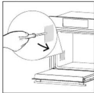 ROSIERES RO6 M5B3LYTB - Changing the lateral bulb: - 2