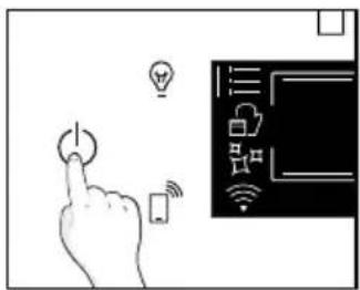 ROSIERES RO6 M5G5YTB - SWITCHING ON/OFF THE OVEN - 1