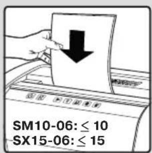 GBC ShredMaster SM10-06 - SHREDMASTER™ SM10-06 SHREDMASTER™ SX15-06 - 7