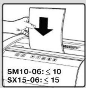 GBC ShredMaster SX15-06 - SHREDMASTER™ SM10-06 SHREDMASTER™ SX15-06 - 7