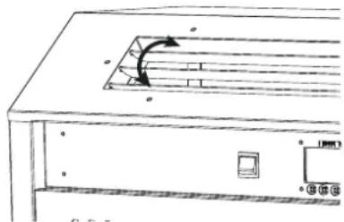 Dantherm ACT-7 - Luchtstroomrichting aanpassen - 1