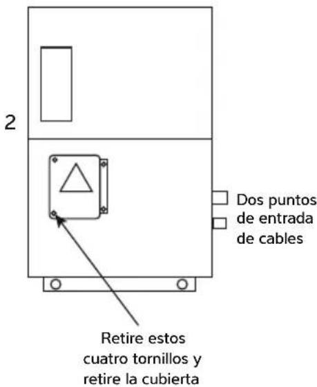 Dantherm HPP-i 8 - CONEXIÓN DE LA BOMBA DE CALOR A LA FUENTE DE ALIMENTACIÓN - 2