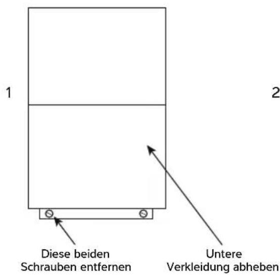 Dantherm HPP-i 8 - ANSCHLIESSEN DER WÄRMEPUMPE AN DIE STROMVERSORGUNG - 1