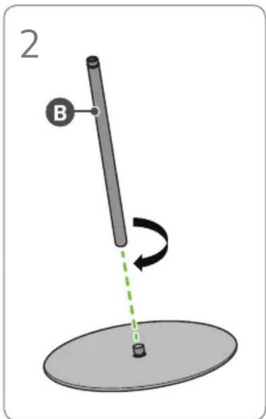 LG CineBeam Q Stand CQS710PB - Guide d'assemblage - 2