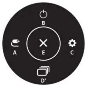 LG 24BA450 - Attivazione del menu principale - 2