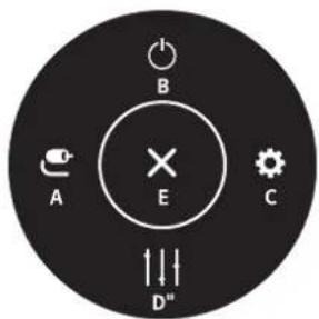 LG 24BA450 - Attivazione del menu principale - 3