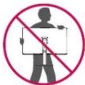 LG 24BP45YP - Moving and Lifting the Monitor - 2