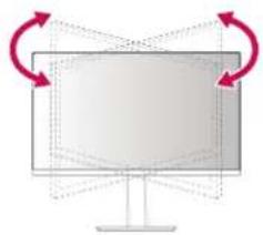 LG 24BP45YP - Swivel stand - 1