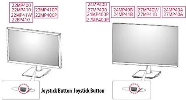 LG 24MP400P - Product and Button Description - 1