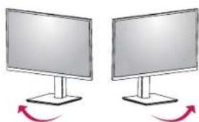 LG 24CQ651W - Soporte giratorio - 1