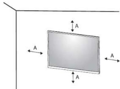 LG 24CQ651W - Installing on the Wall - 1