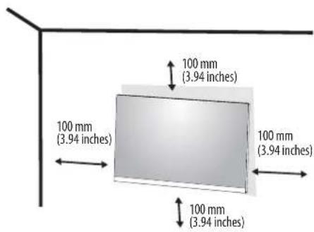 LG 27MS550 - Installing on the Wall - 1