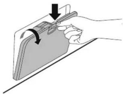 LG F4DR7596SYH - Nettoyer le filtre de la pompe de vidange et exécuter une évacuation d'eau d'urgence - 2
