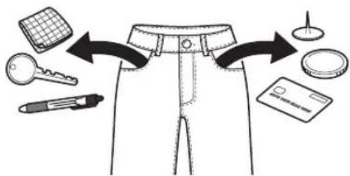 LG F4X1009NWK - De kleding controleren voor het laden - 1