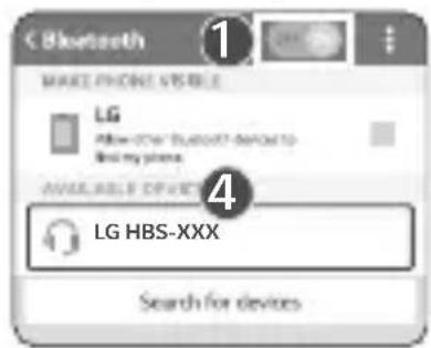 LG Tone Style HBS-SL6S - Connecting Quickly - 1
