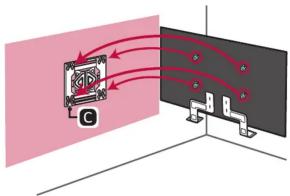 Diagram showing a device with red arrows indicating direction, labeled with 'Q' and directional indicators.