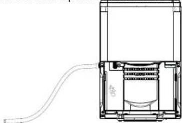 HAIER QDHR35 - Vidange de l'eau recueillie - 5