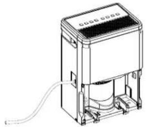 HAIER QDHR35 - Vidange de l'eau recueillie - 4