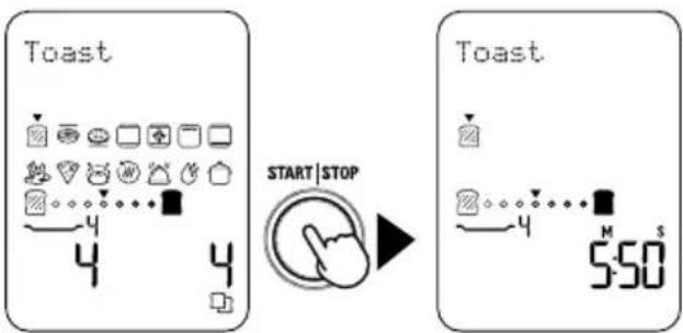 Toast START/STOP Toast 5:50 s