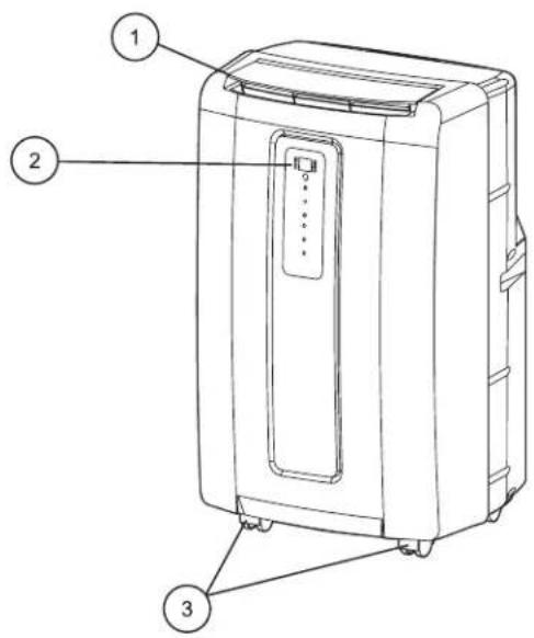 HAIER HPFD11XHTC - PARTS AND FEATURES - 1