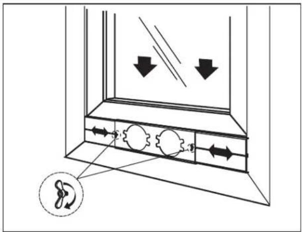 HAIER HPFD11XHTC - STEP 3 - INSTALL WINDOW PANELS - 4
