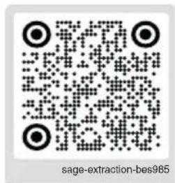 SAGE the Oracle Jet SES985 - Enlaces de código QR - 1