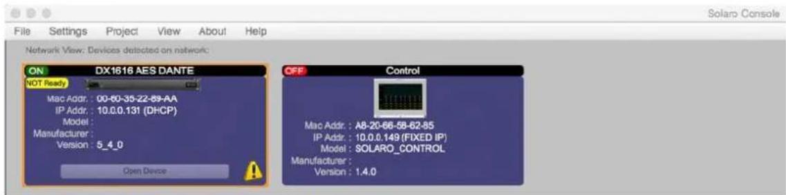 RCF Matrix Audio DX1616 - Firmware update to DX 1616 processor - 4