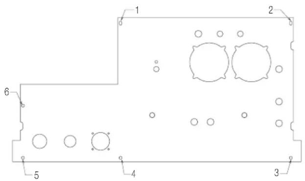 LINCOLN ELECTRIC Idealarc DC-400 - Connexions à la barrette de raccordement - 1