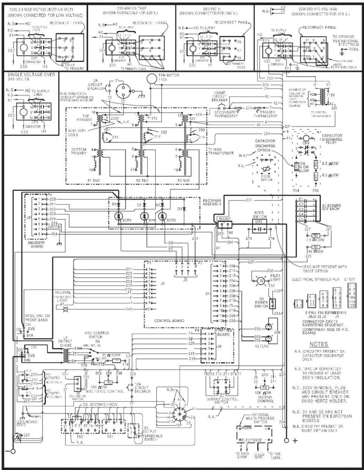 LINCOLN ELECTRIC Idealarc DC-400 - Essai des thyristors de puissance - 2
