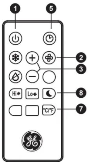 HAIER QPFA10 - Sleep button (on remote) - 1