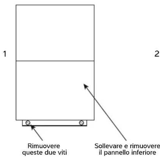 Calorex I-PAC - COLLEGAMENTO DELLA POMPDA DI CALORE ALL'ALIMENTAZIONE ELETTRICA - 1