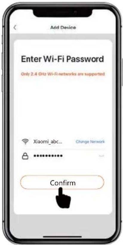 Calorex I-PAC - Upewnij sie, ze masz połaczenia z sieciaq Wi-Fi. - 4
